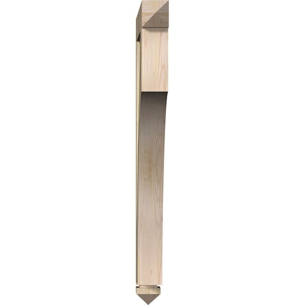 Westlake Arts & Crafts Rough Sawn Bracket, Douglas Fir, 4W X 36D X 48H